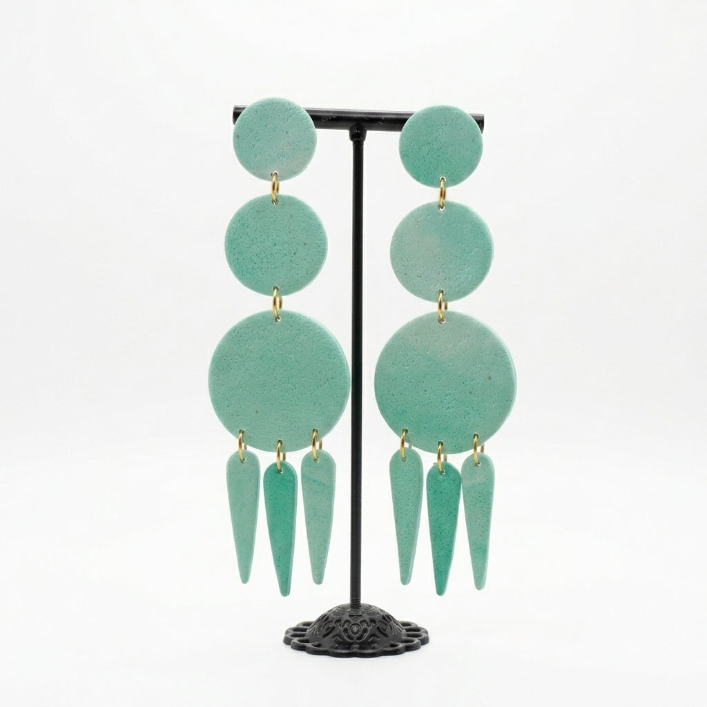 Boucles d’oreilles Verde