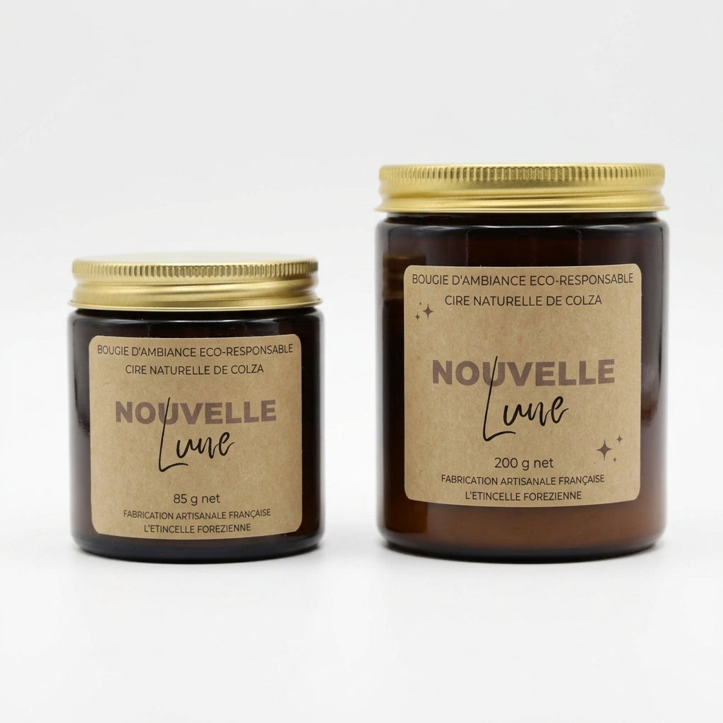 Bougie d'ambiance - Nouvelle Lune - Taille S