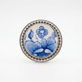 Broche motif en céramique revalorisée
