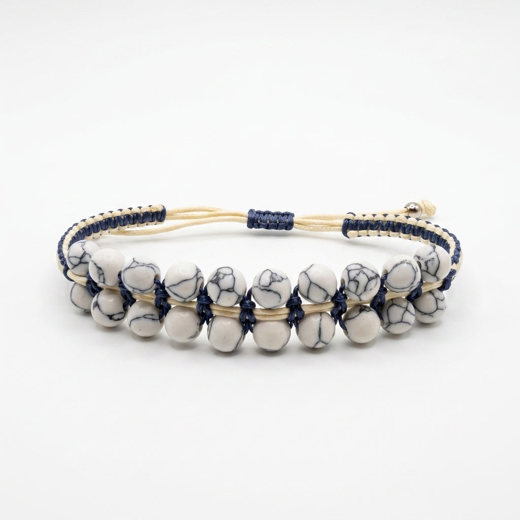 "La Clarté" - Bracelet d'intention - La sérénité du large