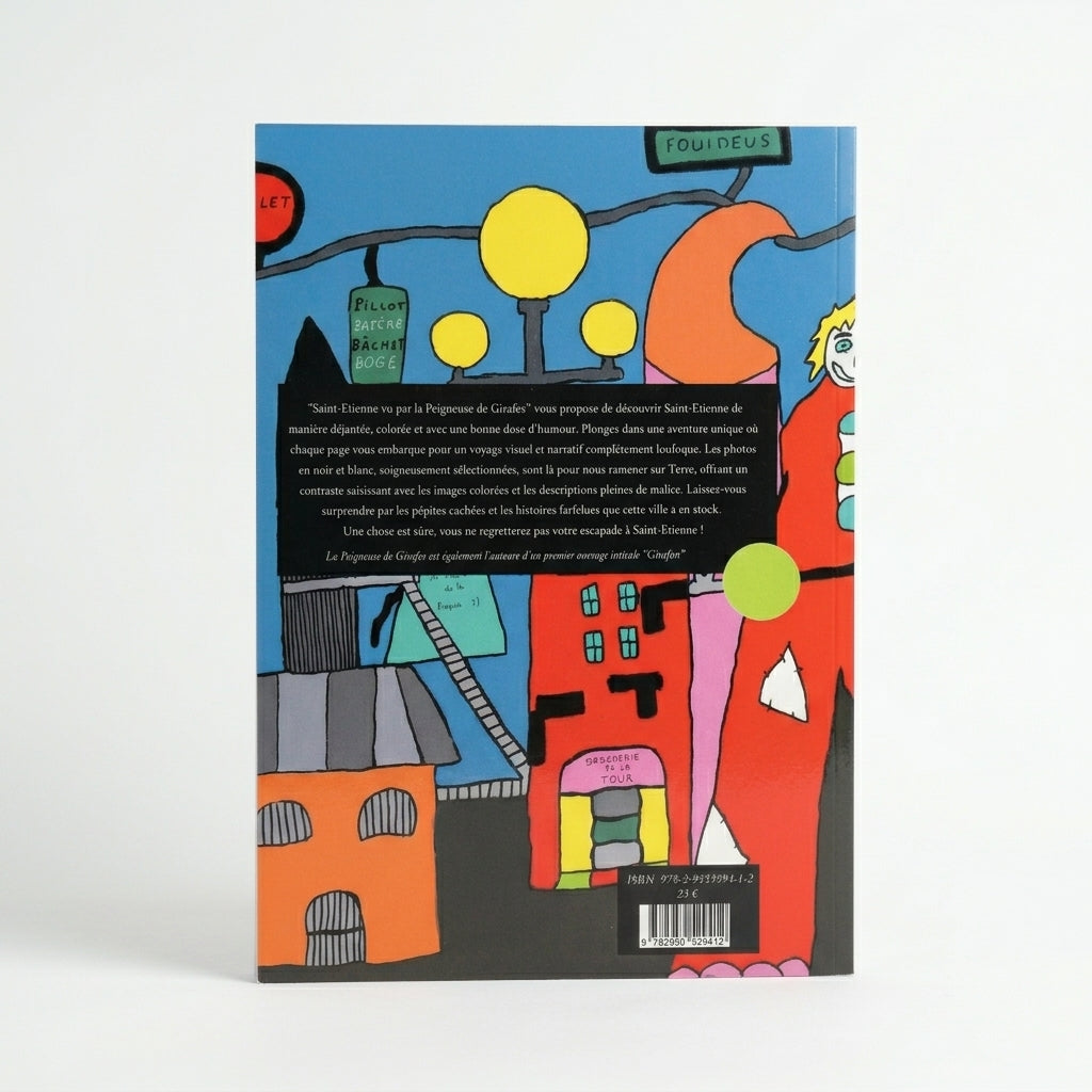 Livre Saint-Etienne vu par la Peigneuse de Girafes