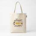 Tote-bag écru avec soufflet - Best Mom
