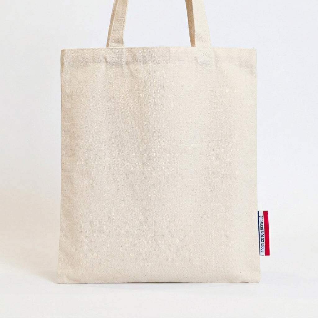Tote-bag écru avec soufflet - Best Mom
